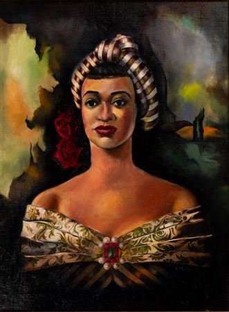 William Sylvester Carter : Untitled (Portrait of a Woman)