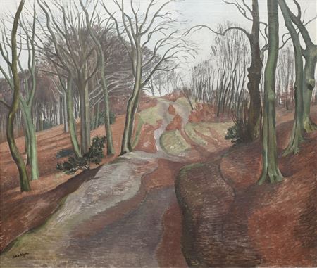 John Northcote Nash : Winter in a Beechwood