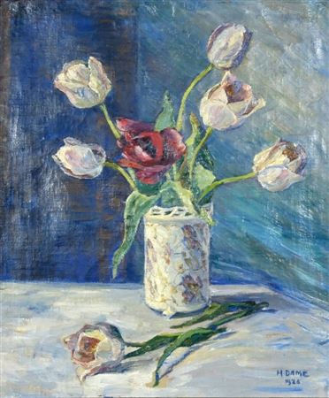 Hedwig Dame : Flower Still Life