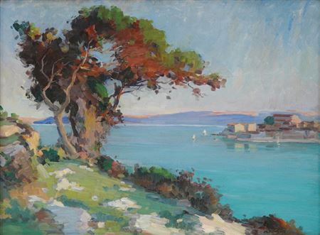 Mihovil Kruslin : Landscape with Krka