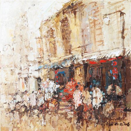 Ang Ah Tee : Street Scene