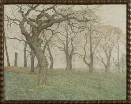 Philippe Derchain : Arbres en hiver, 1924