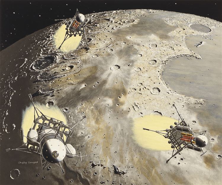 Chesley Knight Bonestell : From Auction Records