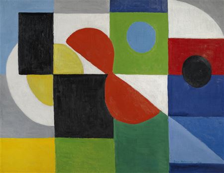 Sonia Terk Delaunay : Rythme-Couleur (no. 132)