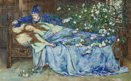 Henry Maynell Rheam : The Sleeping Beauty