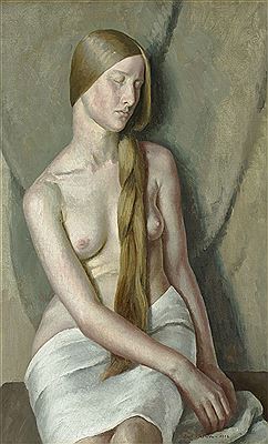 Dod Procter : Model Resting (Eileen Mayo)