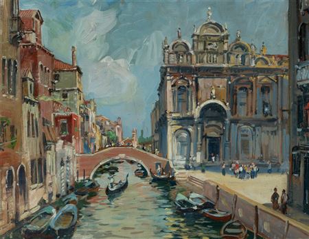 Harry Marriott Burton : 'San Paulo, Venice,' 1953/5.