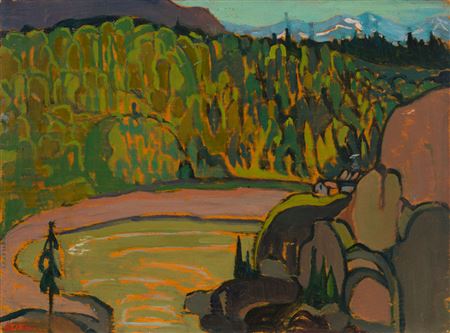 Anne Savage : Skeena River, British Columbia