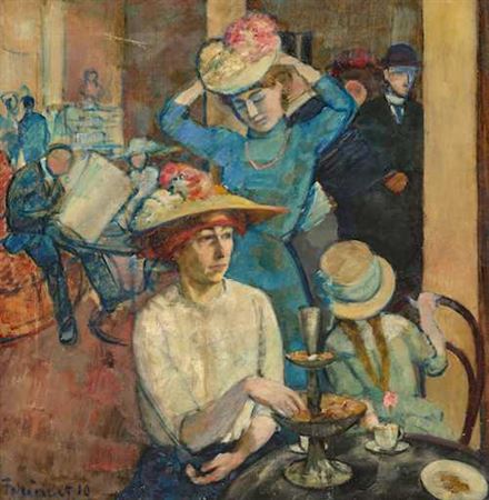 Fritz Friedrichs : In the Café. 1910