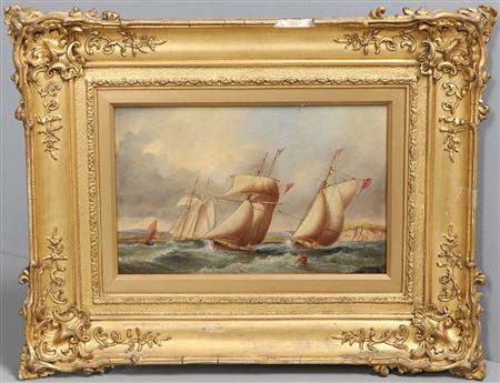 George Alexander Napier : YACHTS IN COASTAL WATERS