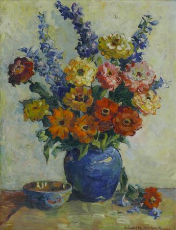 Elizabeth Warhanik : ''Floral Still Life'