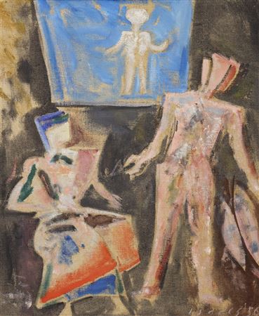 Walter F Isaacs : ''Rose-Colored Figures'' 1956