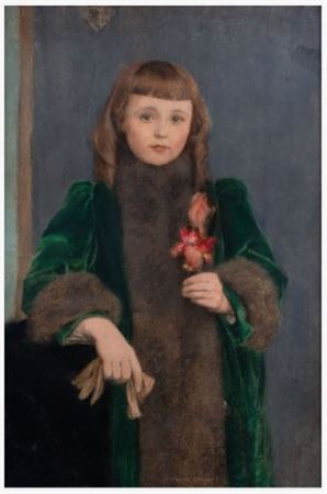 sample from FERNAND KHNOPFF, PORTRAIT OF YVONNE SUYS, 1890