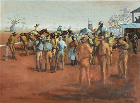 Allan Baker : “Untitled – The Race Meeting, WA”