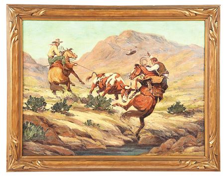 Tillman Goodan : Untitled (Roping trouble)