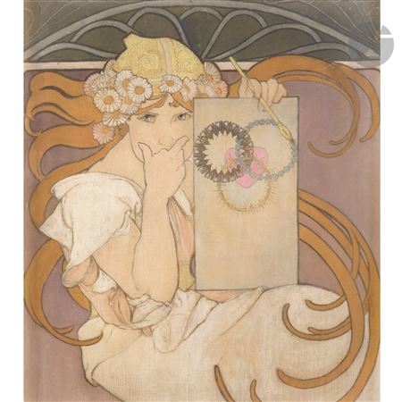 sample from CÔTÉ XXe - PART 1: Collection Art Nouveau de Madame X. (lots 1 to 83) - Posters & Graphic Arts; Art nouveau; Art déco; 1930-1940 (lots 84 to 235)