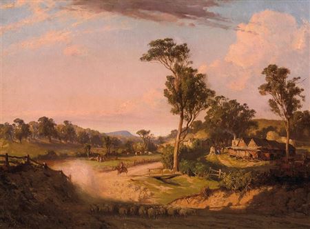 Louis Buvelot : Summer Afternoon, Templestowe