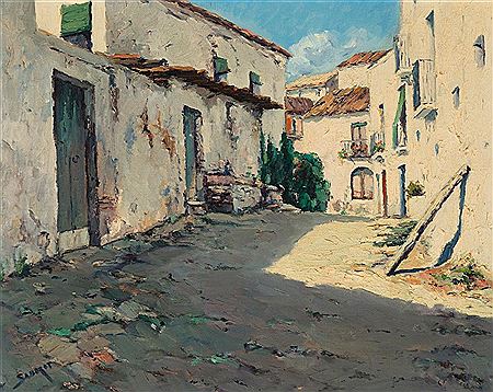 Francesc Saborit : 'Rural view of Cadaqués'