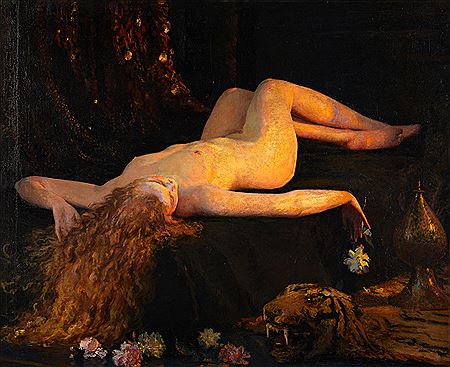 Ernest Major : The Shower of Gold: Danaë