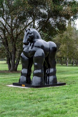 Fernando Botero : Horse