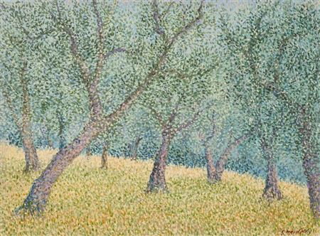 Serge Mendjisky : Olive grove