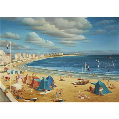 Raphael Toussaint : THE BEACH AT SABLES D'OLONNE