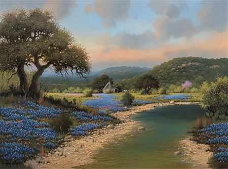 Larry Prellop : Bluebonnet Landscape