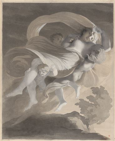 Pierre-Paul Prud'hon : ”L’ENLÈVEMENT DE PSYCHÉ”