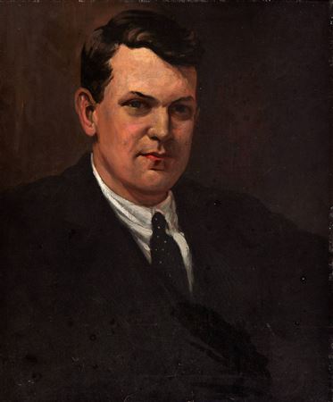 Leo Whelan : PORTRAIT OF MICHAEL COLLINS, c.1922