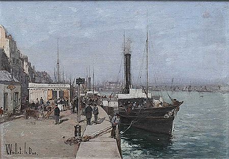 Victor Viollet-le-Duc : ON THE DOCKS AT LE HAVRE