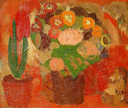 Ion Popescu Negreni : Pots with Flowers