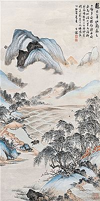 Zishen Wu : PEACEFUL SCENERY IN SPRING