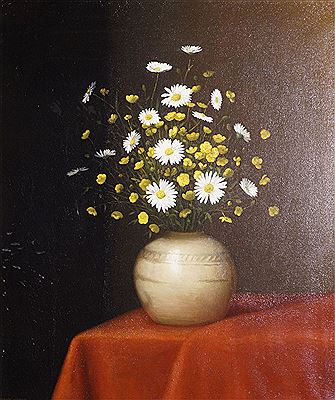 Frans Herman Jacobs : Fleurs dans un vase