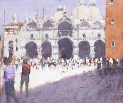 Stephen Brown : 'Campanile San Marco'; 'Sailboats and seamist' (2)