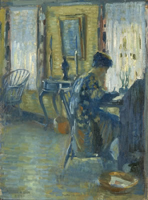 John Hubbard Rich : Woman at a desk