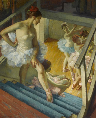 Mischa (Maurice) Askenazy : The Rehearsal (Dancers Resting)