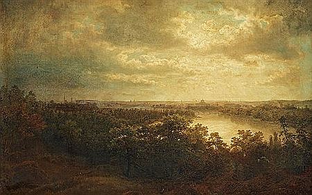 Carl Johan Fahlcrantz : Stockholm from Djurgården