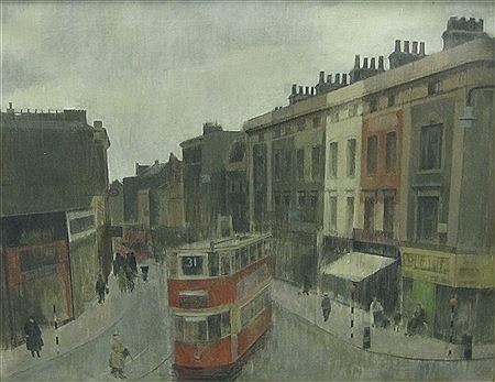 Lawrence Gowing : Mare Street, Hackney, 1937