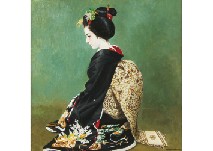 Kunio Komatsuzaki : Maiko dancer