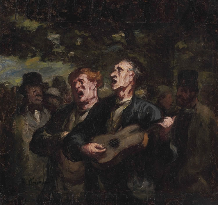 Honore Daumier : From Auction Records