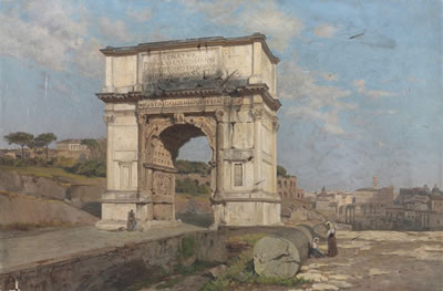 Pietro Sassi : The Arch of Titus, Rome