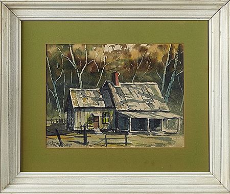 Anthony Shemroske : 'Louisiana Country Cabin'