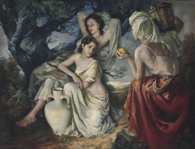 Francisco Ribera : The land maidens