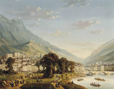 Charles Euphrasie Kuwasseg : Grenoble