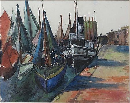 Jeanne Klein : Le port