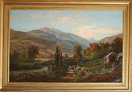 Sylvester Phelps Hodgdon : White Mountains scene