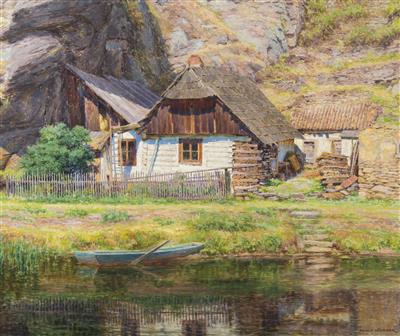 Adolf Korber : House by the River