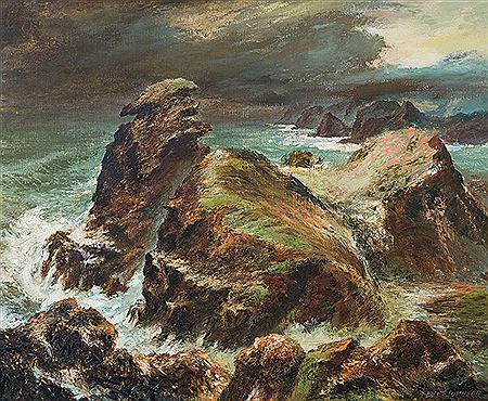 Eric Albert Lee Johnson : The Western Ocean - Piha