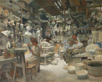 Claude Firmin : The studio of caster Sadaune