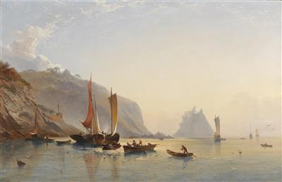 William Williams : 'Boats Tucking'